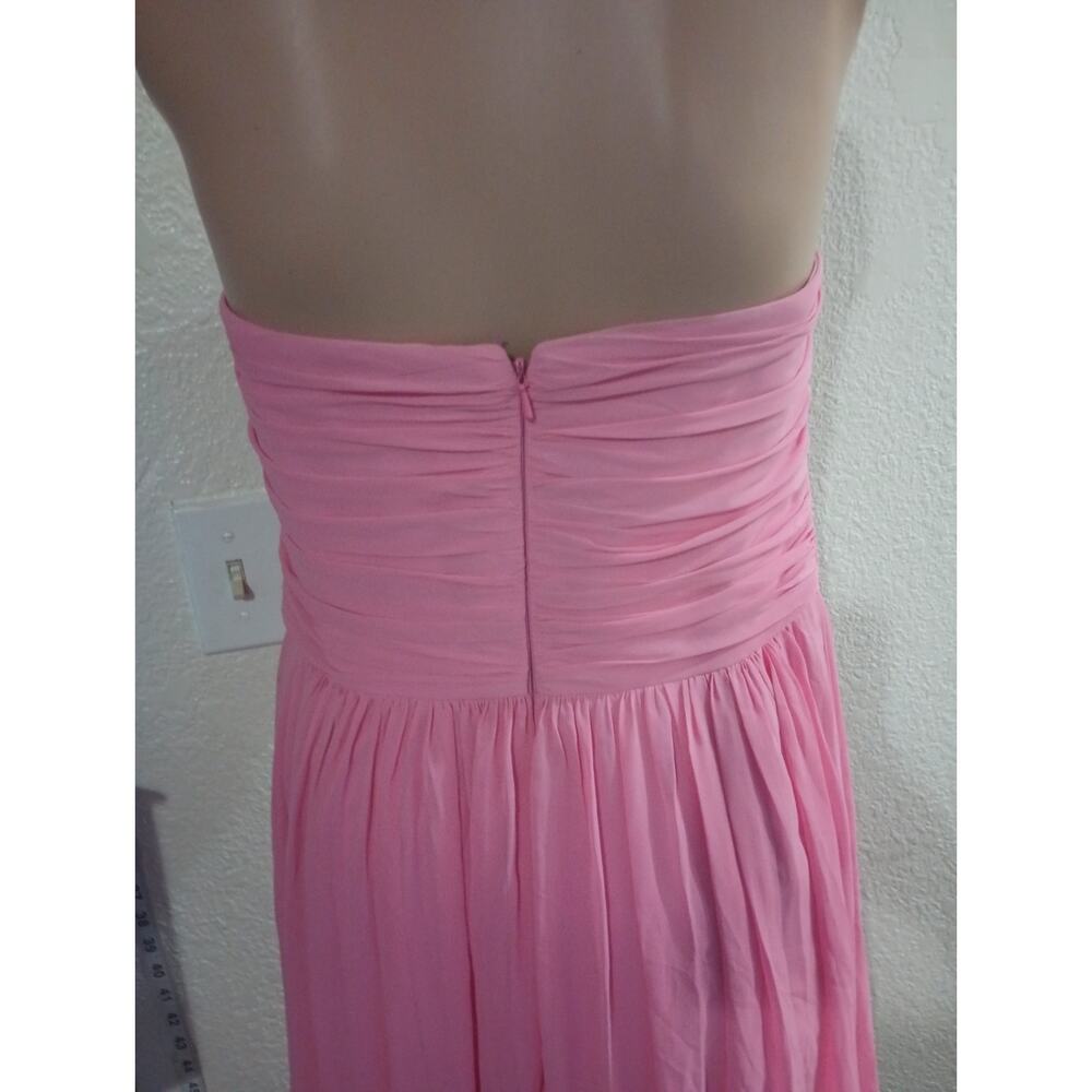 After Six Pink Strapless Sweetheart Gown Size 8 W011 - Picture 4 of 12